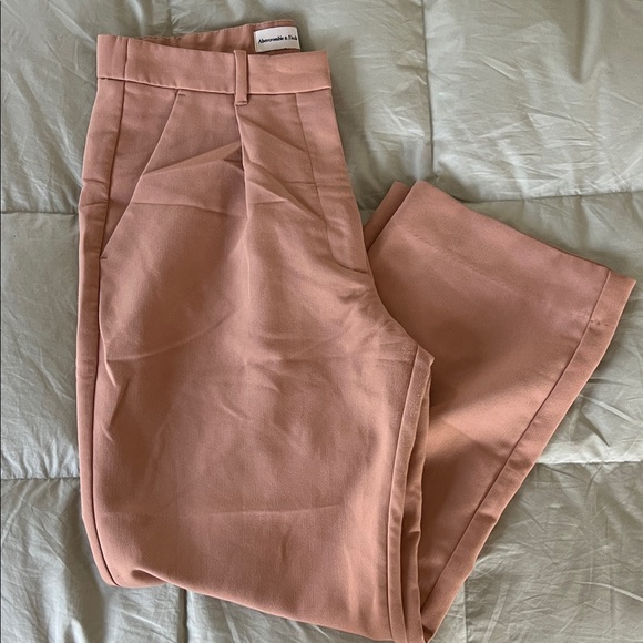 Abercrombie & Fitch Pants - Abercrombie & Fitch Camel Trousers